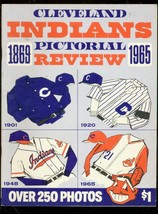 CLEVELAND INDIANS PICTORIAL REVIEW: 1869-1965-TONS PICS VF - £84.69 GBP