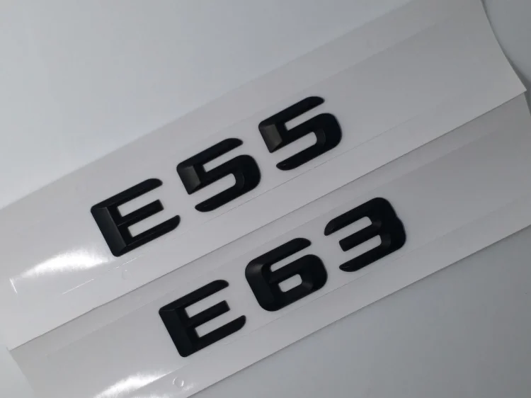 Black Auto Car Rear Sticker Emblem  Decal Car Decoration Refit Sticker For  Benz - £59.43 GBP