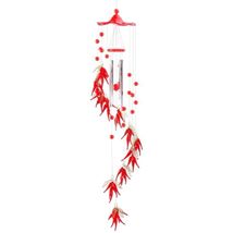 Chili Pepper Acrylic Wind Chime - Outdoor Garden Décor - $22.98