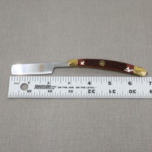 NIB Frost Ocoee River Razor Knife OC-148RPB Red Pick Bone Handle - £19.66 GBP