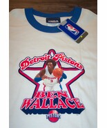 VINTAGE DETROIT PISTONS Ben Wallace NBA BASKETBALL T-Shirt MENS XL NEW w... - €34,02 EUR VINTAGE DETROIT PISTONS Ben Wallace NBA BASKETBALL T-Shirt MENS XL NEW w... - €34,02 EUR
