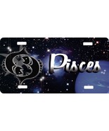 Personalized Custom License Plate Auto Car Tag Pisces - £13.36 GBP