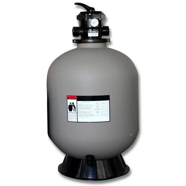 Model 71900 19 Inch Sand Filter Tank with 6 Way Valve and Base - $295.00