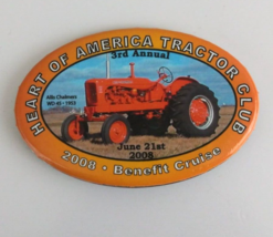 Heart Of America Tractor Club Allis Chambers WD-45 1953 Pin Button - £4.98 GBP