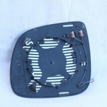 07-09 Audi Q7 Sideview Mirror Glass Heated Passenger Right - RH image 3