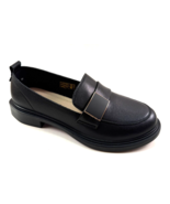Bonavi 25-TZU9-5 Black Leather Low Heel Loafer Shoe - $129.00