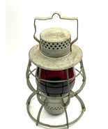 Dietz No.39 Railroad Lantern Red Glass Globe Steel Clad New York NY City - £157.31 GBP