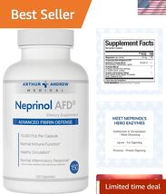 Neprinol AFD, Multi Enzyme Blend with Serrapeptase &amp; Nattokinase, 150 Co... - $138.84