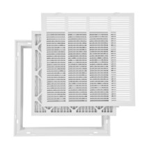 Return Air Filter Grille Fits W20 x H20 In Duct Opening Air Grille with Filter - $106.99