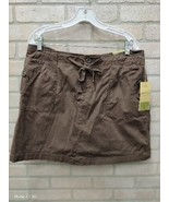 Sonoma NWT Size 16 Skort Skirt Shorts Life Style Women&#39;s Tan/Khaki draws... - £16.42 GBP