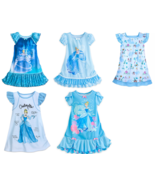 Disney Store Cinderella Nightshirt Nightgown Princess Blue New - £31.93 GBP