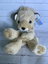 The Bear Factory Beige Tan Lion Fangs Plush Animal Toy Unstuffed 2001 NEW - £50.42 GBP