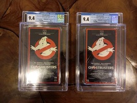 CGC Graded 9.4 ghostbusters vhs sealed 1985 - £2,246.12 GBP