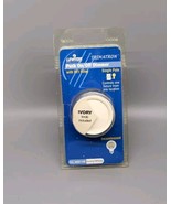 Leviton 6681-IW Push On/Off Dimmer Single Pole 600W Incandescent Ivory/W... - $7.84