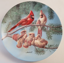 Knowles Cardinal Collector Plate The Singing Lesson Artist Joe Thornbrug... - $28.05
