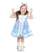 Girls Cinnamoroll Anime Cartoon Cosplay Blue Sweet Dress Ruffles Sleeve ... - $29.99