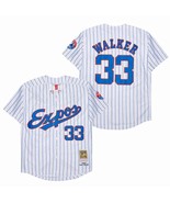 Expos #33 Larry Walker Jersey Old Style Uniform White Stripe - €39,08 EUR