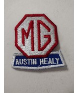 MG Austin-Healey Car Patch - Spelled Healy - ? manufacturer Error NOS - $6.17 CAD