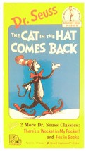 Dr. Seuss The Cat In The Hat Comes Back 1992 VHS Brand New Sealed - £5.55 GBP