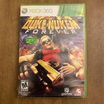 Duke Nukem Forever (Microsoft Xbox 360, 2011) Game Complete With Manual Tested - $5.60