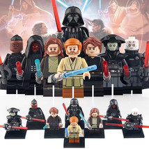 Star Wars Obi-Wan Kenobi Reva The Inquisitor Darth Vader Maul 8pcs Minifigures - £14.52 GBP