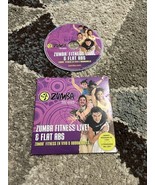 ZUMBA FITNESS LIVE &amp; FLAT ABS - 2 Bonus Programs on 1 DVD Intense Cardio... - $147.24 MXN