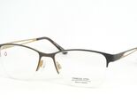 LAURA BARETTI Iga 5630-07 Marrone/Pallido Oro Occhiali Montatura 53-16-1... - $115.79