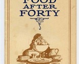 Food After Forty Booklet Mary Swartz Rose Columbia University  - £14.01 GBP
