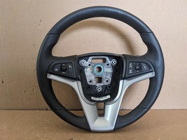 OEM 2011-2016 Chevy Cruze Steering Wheel Black Leather W/ Audio &amp; Cruise... - $64.34
