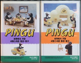 Pingu 2 x Korean VHS (10 episodes) [NTSC] Korea Animation [read] Rare - £43.58 GBP