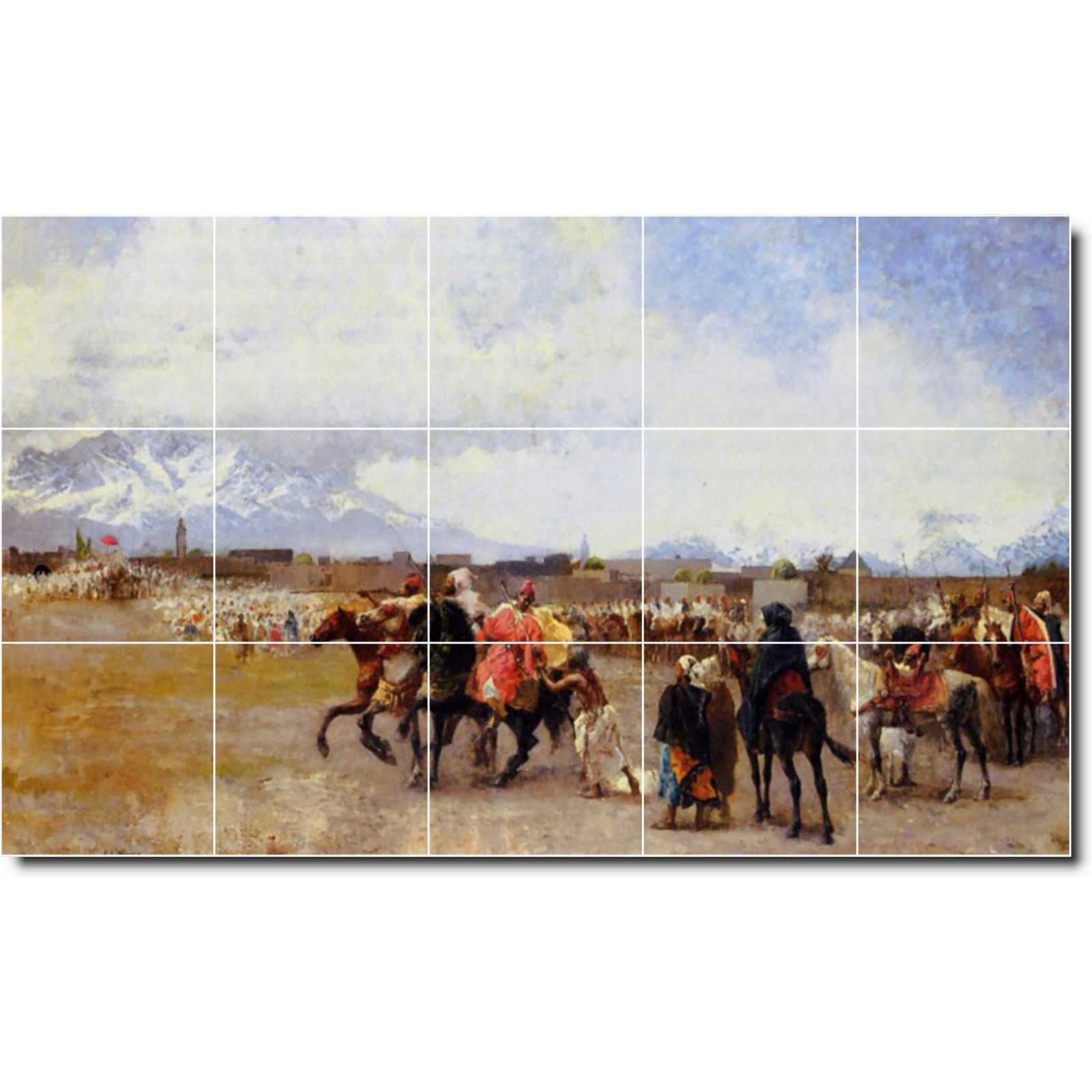 Weeks edwin powder play city of morocco outside the walls