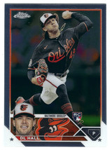2023 Topps Chrome #10 DL Hall Baltimore Orioles Rookie Card - £1.52 GBP