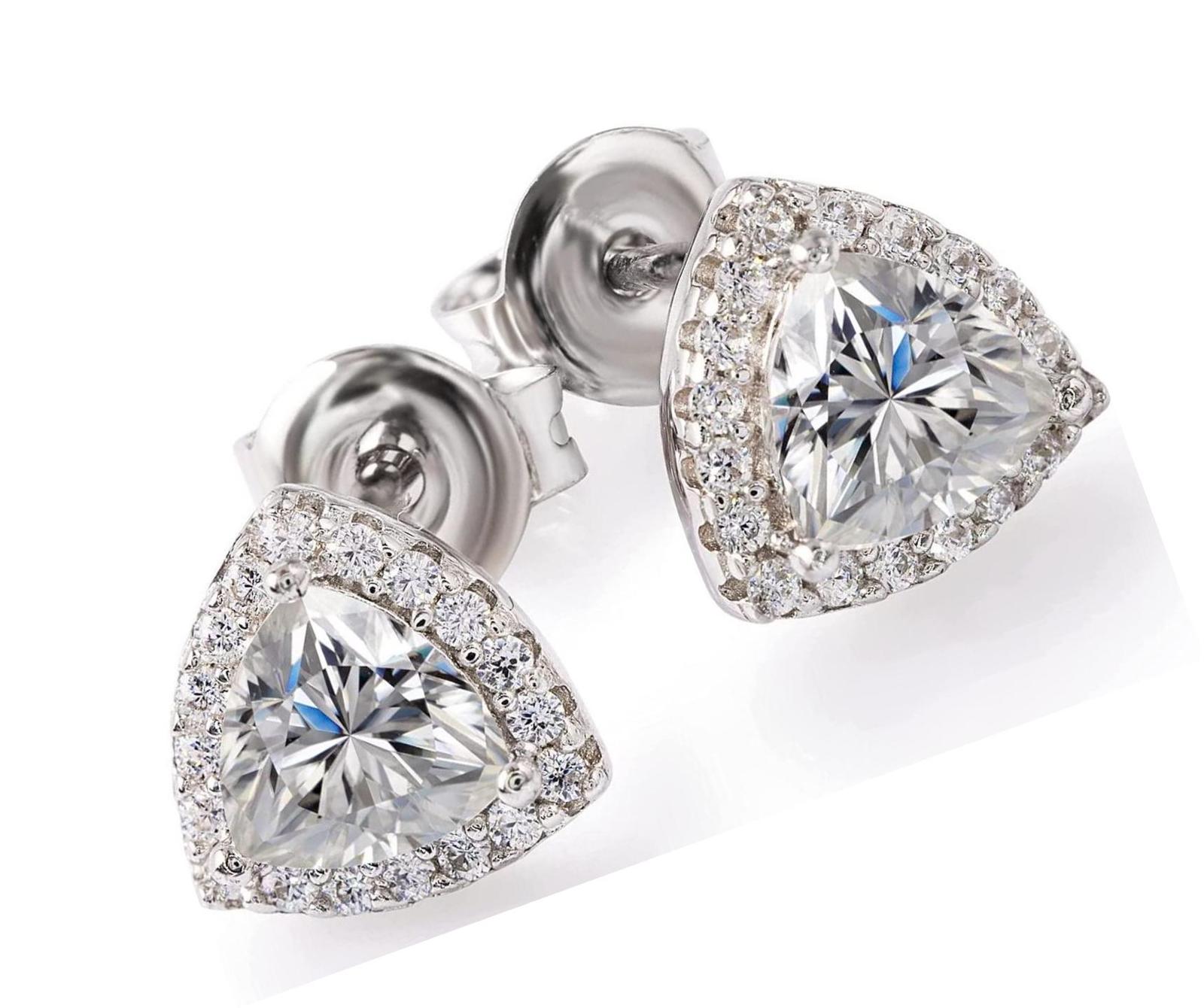 Diamond Earrings Studs,HOLYCOME 1/2Carat Diamond Item image 15