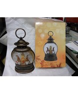 &quot;Harvest Gnome Glitter Water Light Up Fishbowl Lantern 4.9 x 2.75 x 9.5&quot;... - $42.95 CAD