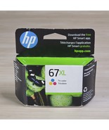 HP 67XL Tri-Color Ink Cartridge Genuine EXP 12/24 New - $19.69