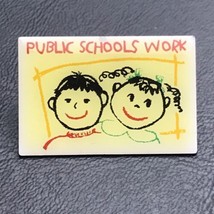 Public Schools Work Brooch Pin Education Teacher Students  - £10.16 GBP