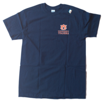 NWT NCAA Auburn Tigers Women&#39;s Size Medium Navy Blue Tee Shirt - £13.12 GBP