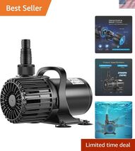 Electric 120W 2700GPH Submersible Water Pump for Koi Pond Pool Waterfall... - $124.13