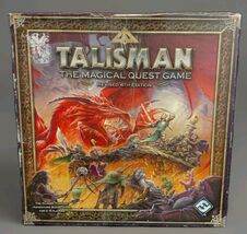 Talisman Magical Quest Game Revised 4th Edition Fantasy Flight (91% Inco... - $54.45