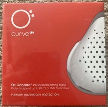 Curve 1.2 O2 CANADA Personal Breathing Mask with 3 Filters NEW SEALED - £14.37 GBP