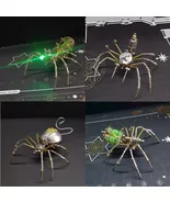 DIY Metal Assembly Spider Model Kit Steampunk Mechanical Insects Jigsaw Spiders  - $26.43