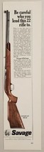 1966 Print Ad The Savage 6-P Premier Grade Carbine Rifle Westfield,Massa... - $10.78
