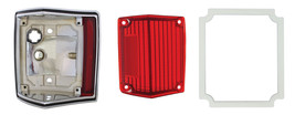 70-72 El Camino Chevy Malibu Station Wagon Left Hand Tail Light Housing &amp; Gasket - £124.44 GBP