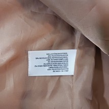 Old Navy Women’s Camel Button Front Raffle Collar Coat Jacket Pockets Size M image 6