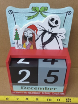 Tim Burtons The Nightmare Before Christmas Advent Calendar Wooden 2023 - £17.98 GBP