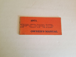 1971 Ford Owner&#39;s Manual - $11.12