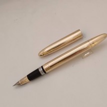 Penna stilografica Sheaffer golden snorkel triumph pennino oro 14kt - $284.79