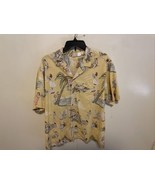 VTG Men&#39;s &quot;Barefoot In Paradise&quot; Hawaiian Button Down Shirt Bright Patte... - €41,82 EUR