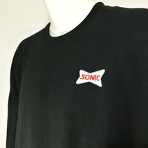 SONIC Drive In Fast Food Employee Uniform Sweatshirt Black Size XL X-Lar... - $404.93 MXN