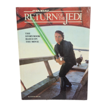 VINTAGE 1983 STAR WARS ROTJ RETURN OF THE JEDI STORYBOOK BASED ON THE MO... - $9.03